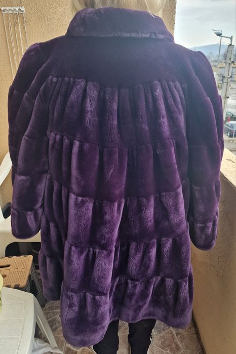 Кожено палто много голямо