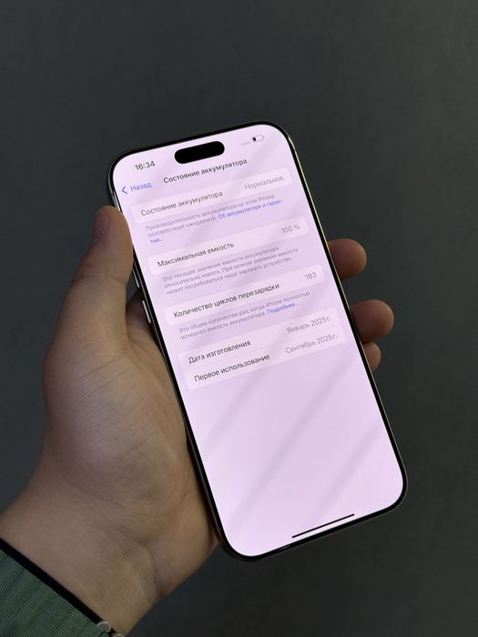 iPhone 16 Pro Max 256 GB АКБ 100% | Mobile Zone