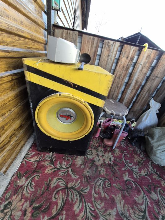 Продам саб, и усилитель 4 кональный