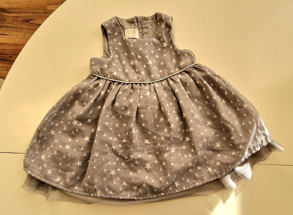 Лот от роклички и гащеризони, размер 68-74,  Okaidi, H&M, Name it и др.