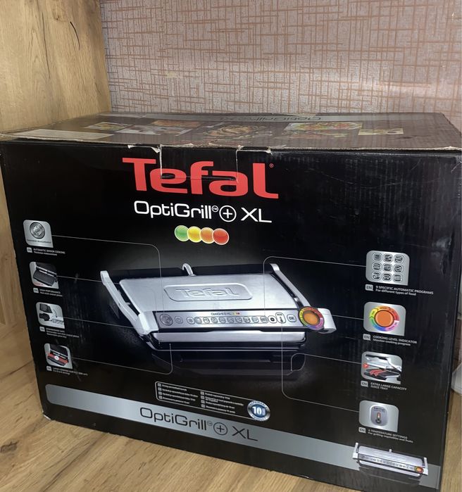 Продаётся электрогриль Tefal OptiGrill+ XL
