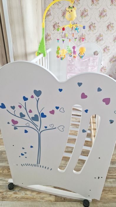 Б/у Детская кроватка манеж