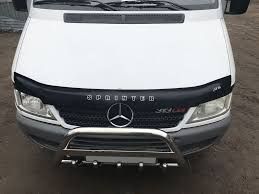 Deflector capota sprinter 4mm grosime cu scris