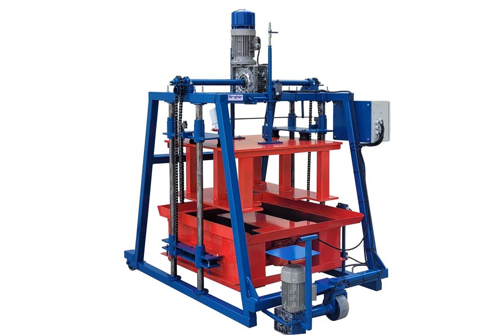 PRESA (MASINA) pentru rigole, rigola pereată, rigola beton