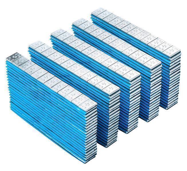 Кутия със залепващи се тежести 5 г edgy fivestars 100 ленти