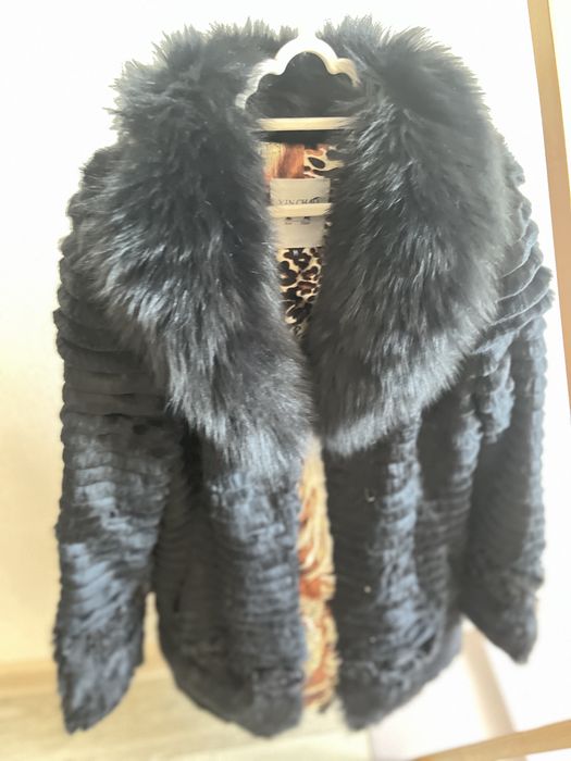 Шуба стриженный кролик