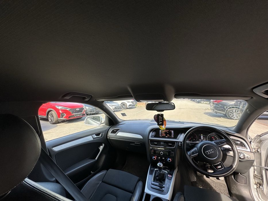 Plafon negru s line audi a4 b8.5 berlina sedan