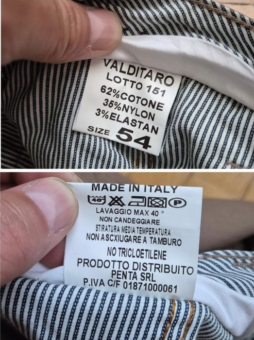 Pantaloni Valditaro Slim Fit, Bumbac & Nylon, Bărbați - 54 (W33/W34)