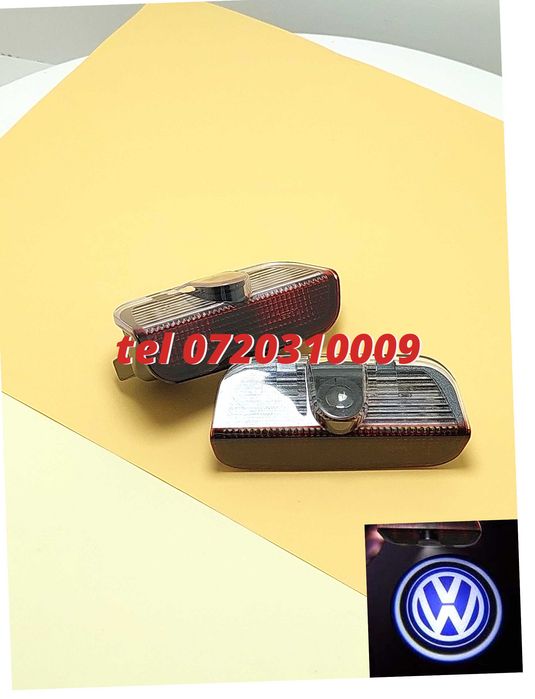 Lampi Sigla Volkswagen Vw Golf Passat Jetta Tiguan Eos Portiera-Led Dispozitiv Dispozitiv Laser (Emblema Sigla Cu Specificatii Conform Titlului