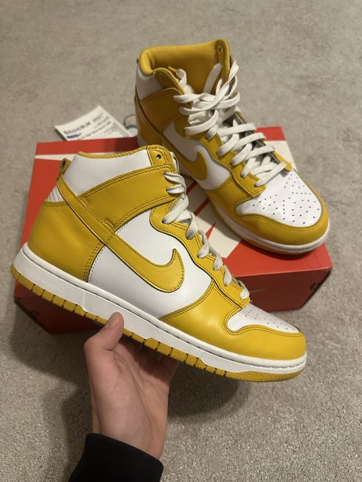 Vand Nike Dunk High Dark Sulfur (W)