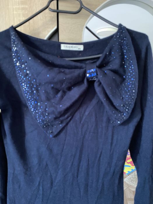 Bluza dama bleumarin