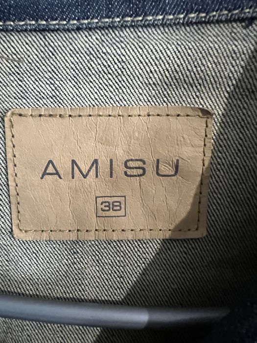 Jeans denim jacket geaca blugi Amisu marime 38