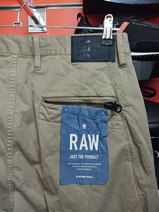 Уникален панталон G-Star RAW W32 W34 W35 W36 нов мъжки с цип replay