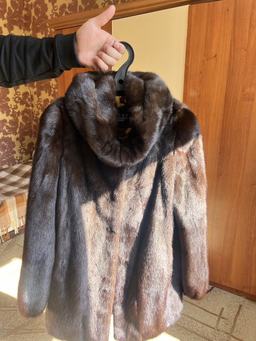 Норковая шуба почти новая