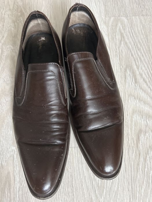 Луксозни мъжки обувки естествена кожа