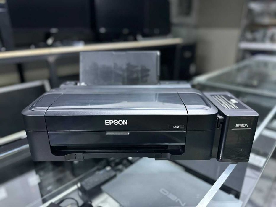 Цветной принтер Epson L132 — струйный / СНПЧ / A4