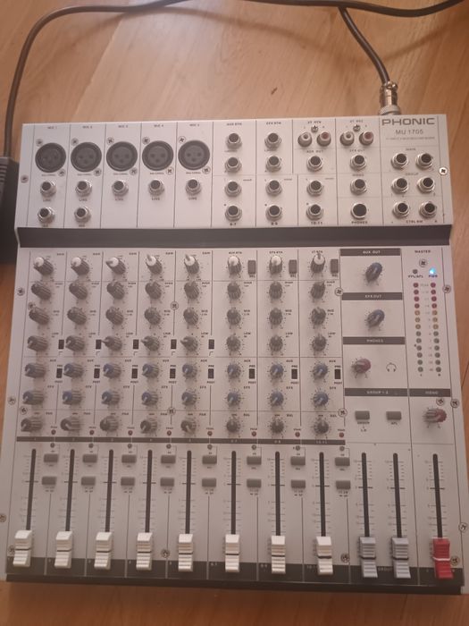 Mixer DJ audio pasiv Phonic