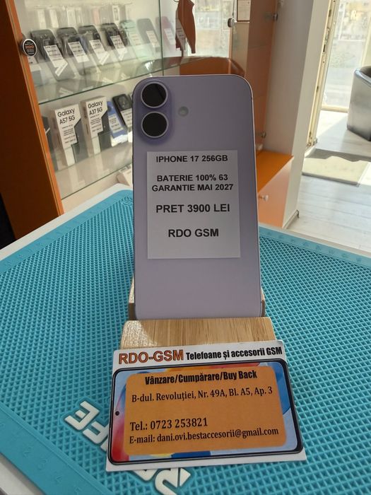 Iphone 17 256Gb Ca NOU/Neverlock/Garantie