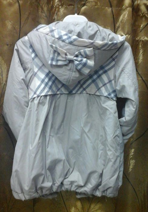 Плащик-пальто утепленный на девочку.