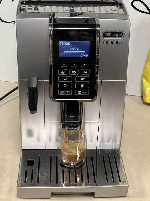 Кафемашина кафе автомат delonghı dinamica с гаранция