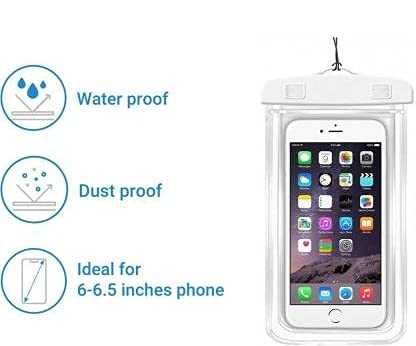 Husa impermeabila pentru telefon IPX8 6.5 inch pentru inot si plaja