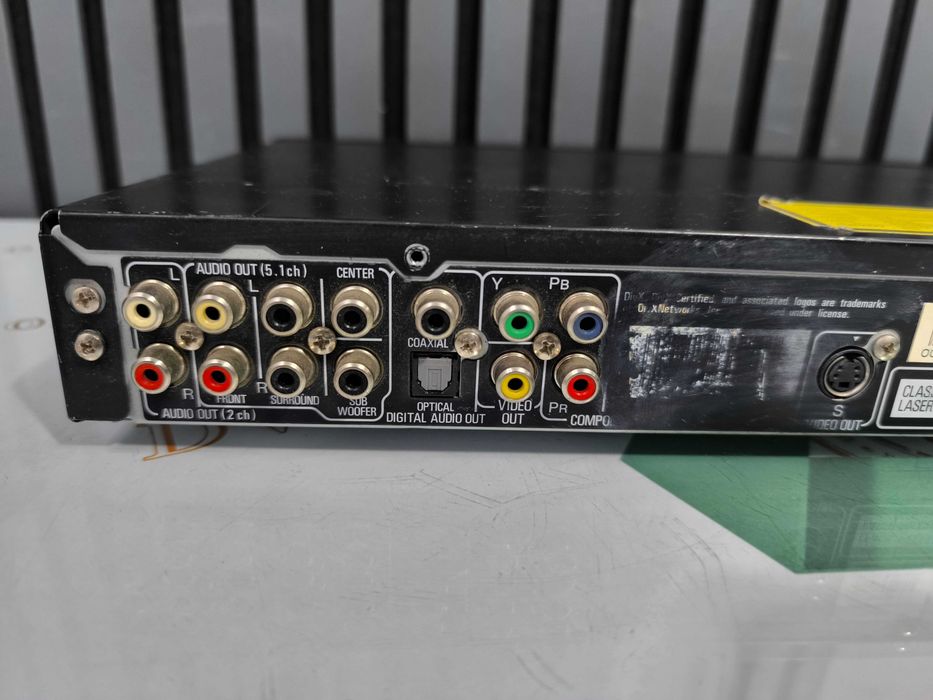 Player DVD Pioneer DV-575A-K DivX SCART, Dolby dts