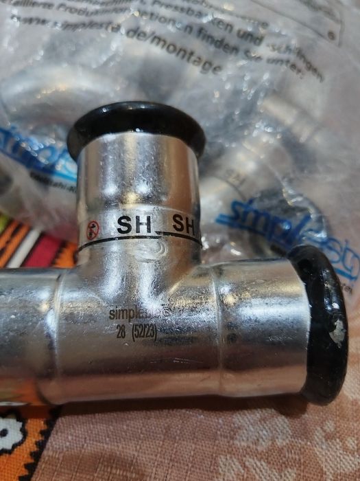 Неръждаема презфитинги