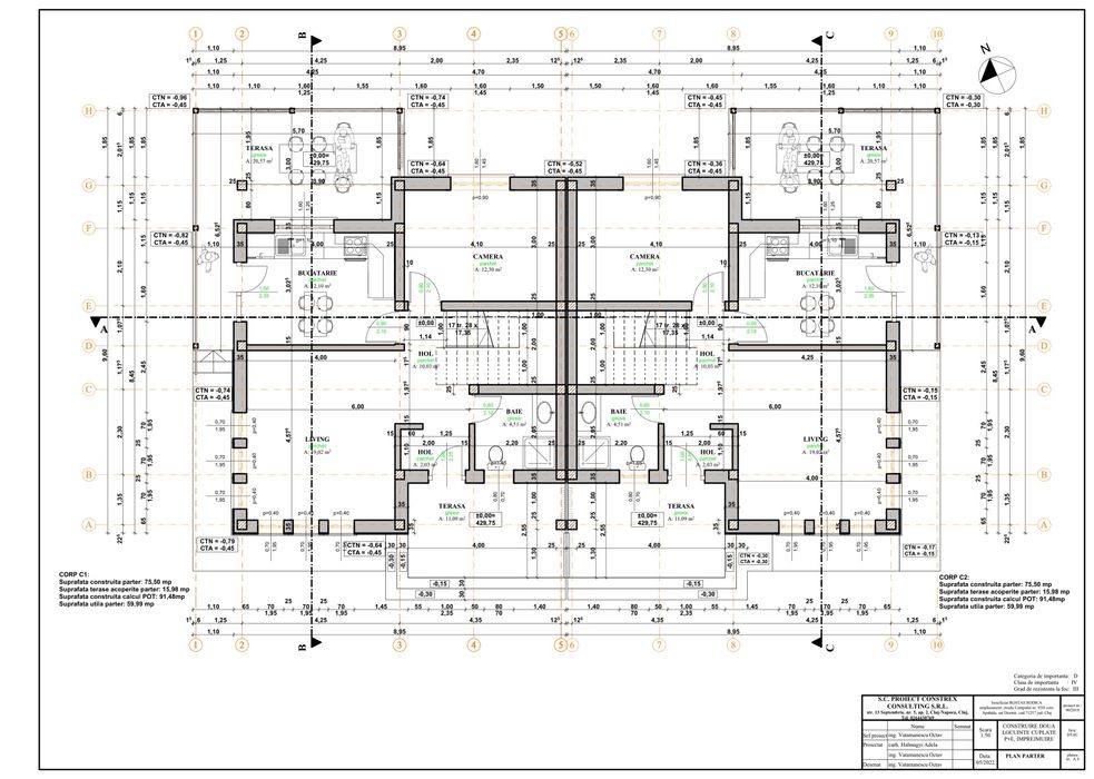 De vanzare casa individuala si duplex ,in loc Dezmir