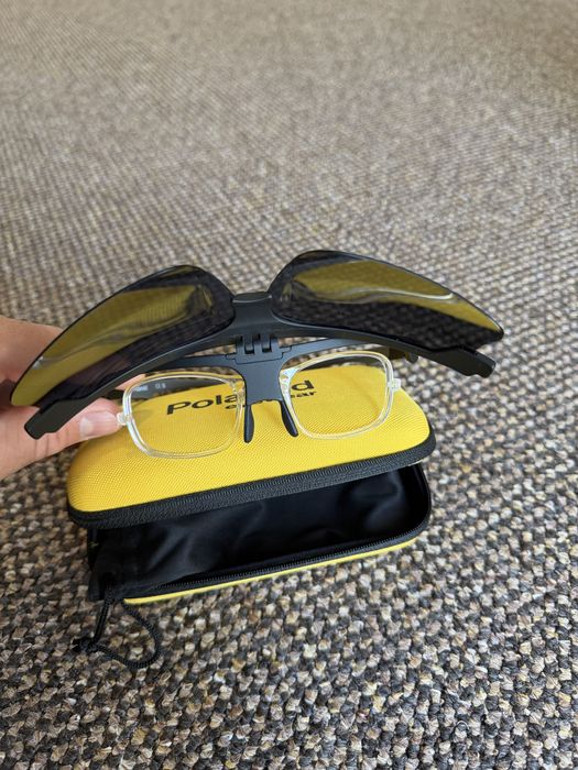Ochelari de soare polarizati Polaroid cu rama adaptoare