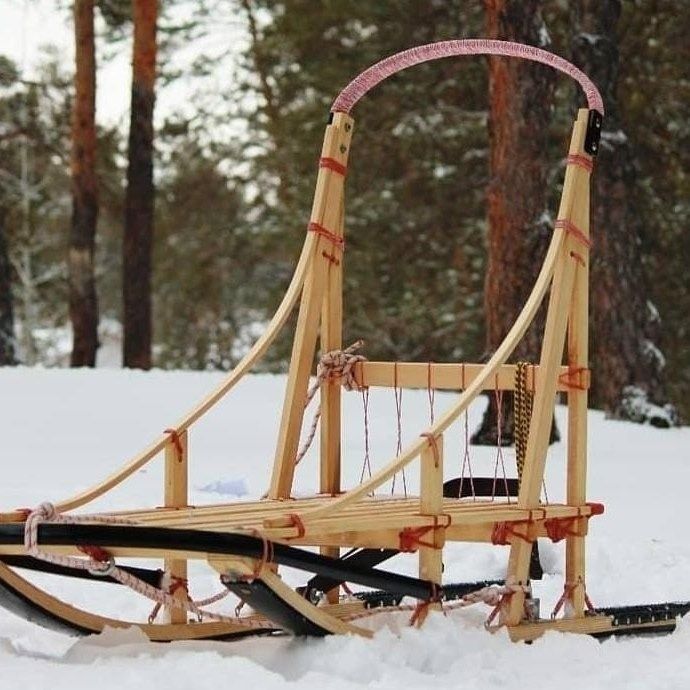 Нарты деревянные классика прокатные