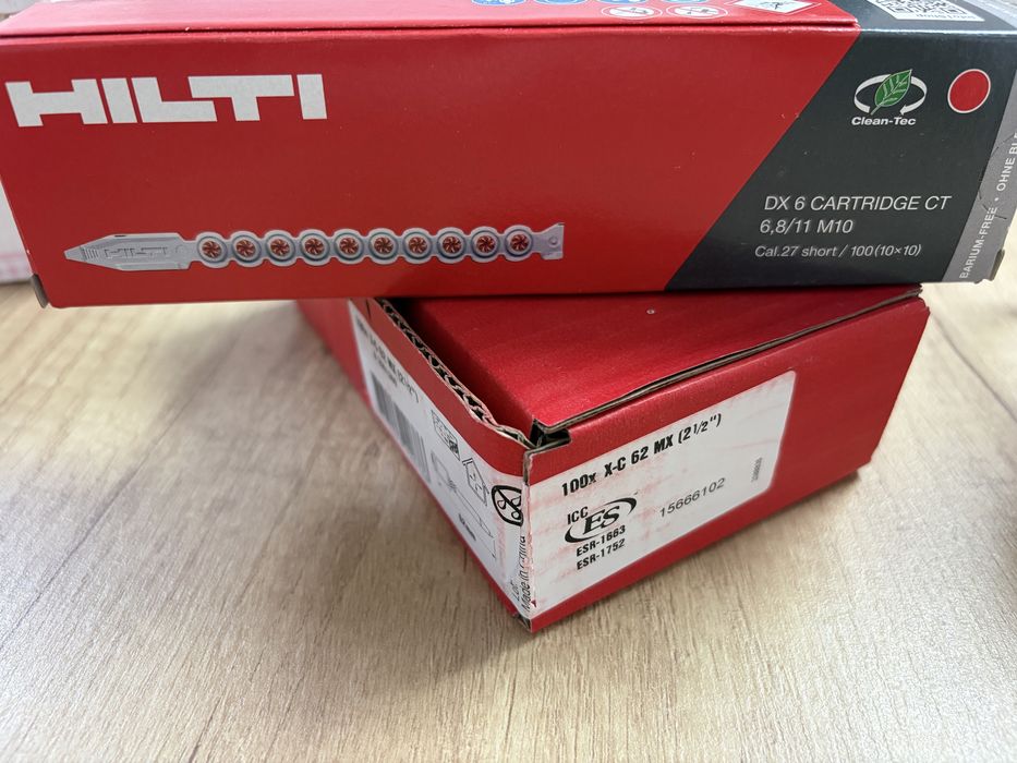 Cuie si capse hilti dx