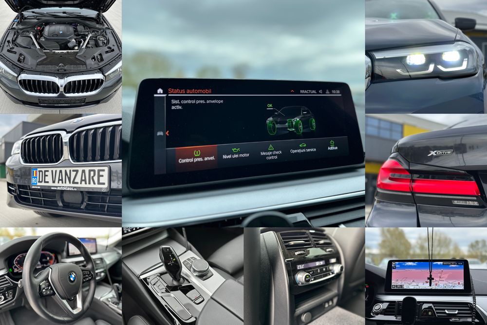 Bmw 520d 2022 MildHybrid 4x4 Diesel 190CP Unic proprietar 57.000 km