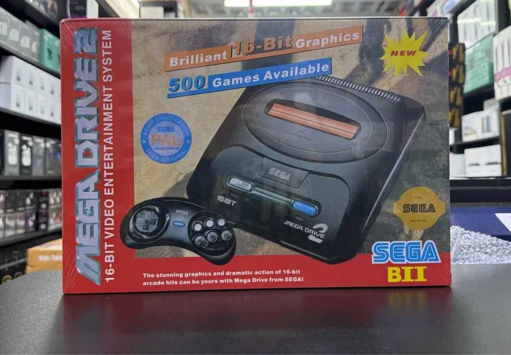 Sega 8bit-7500 Sega mega Гарантия есть!