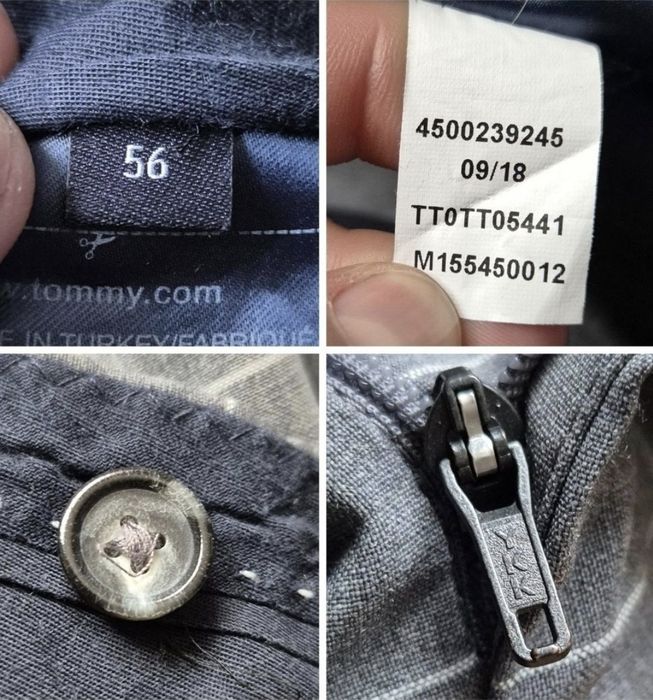 Pantaloni premium Slim Fit Tommy Hilfiger, Lână Virgină, Bărbați - 56