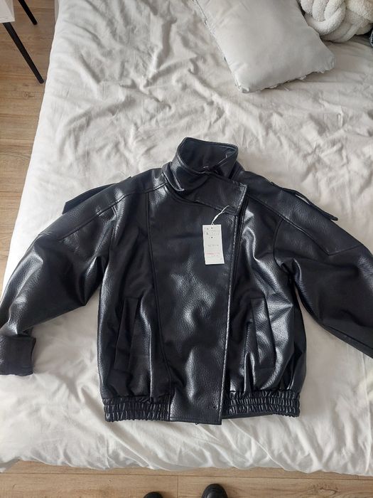 Актуално кожено яке S размер