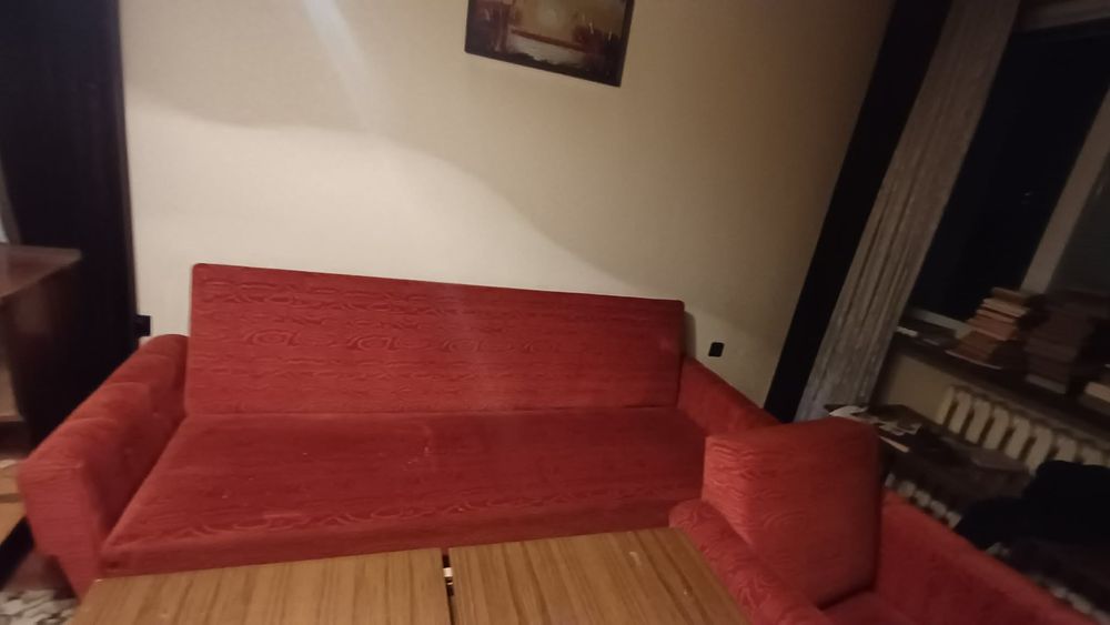 Комплект диван и кресло