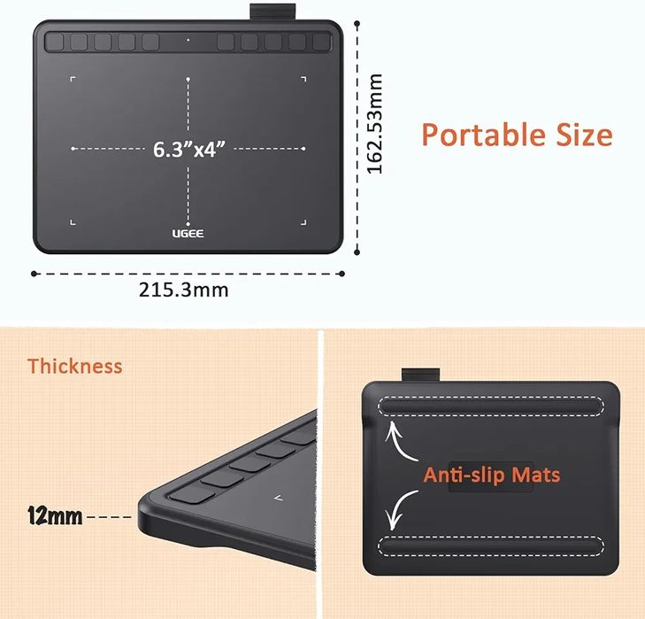 Tabletă grafică digitală UGEE S640 Sigilat !