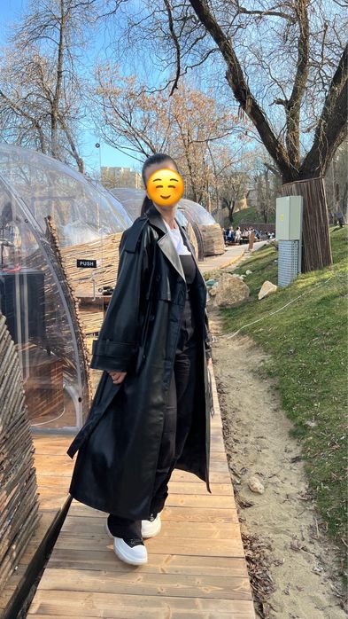 Trench Zara piele ecologica