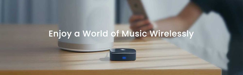 Audio Receiver Bluetooth Ugreen CM123 Jack 3.5mm 2RCA BT 4.1 , Black