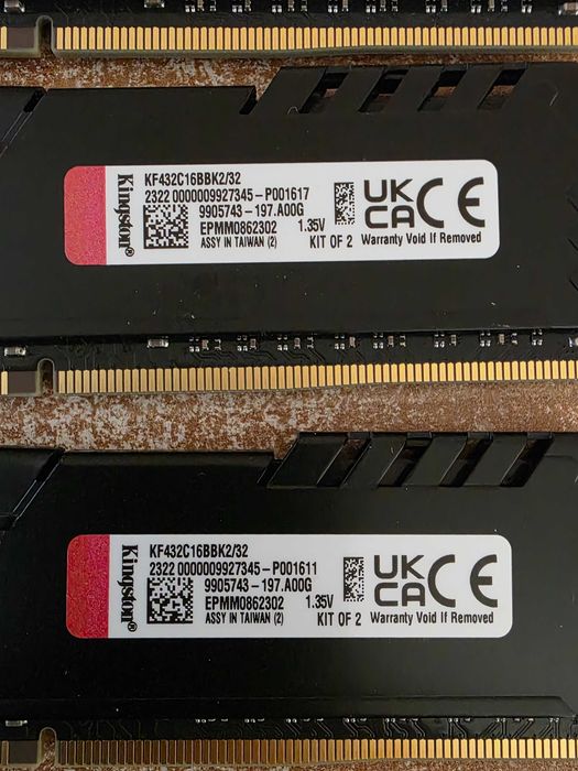Kingston Fury Beast 64GB DDR4 3200MHz (4x16GB)