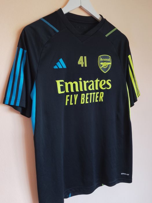 Tricou Fotbal Arsenal 2023/24 Training #41 Declan Rice (probabil purtat de jucator)