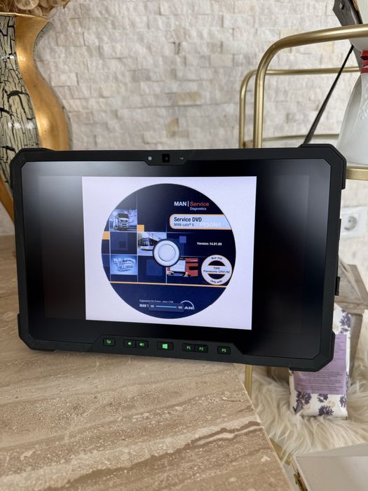 MAN CATS 2 Tester Diagnoză Camioane + Tabletă Dell Rugged