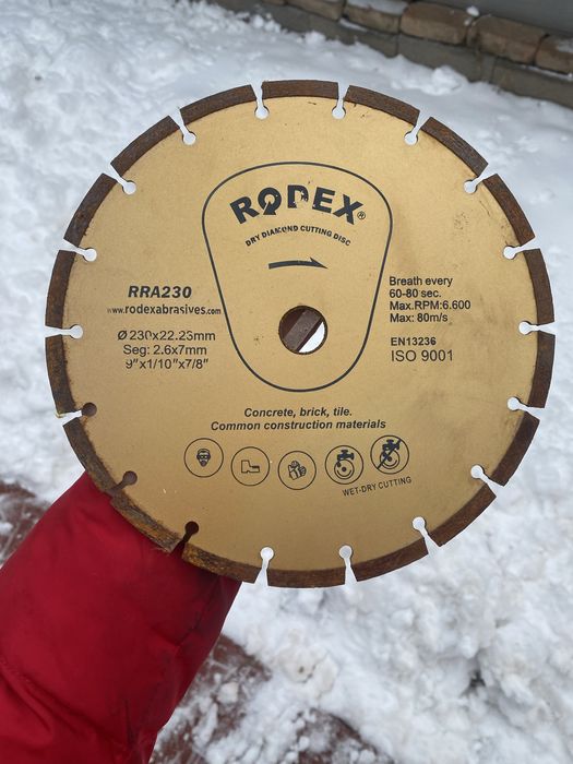 Диск для камня Rodex 230x22.23