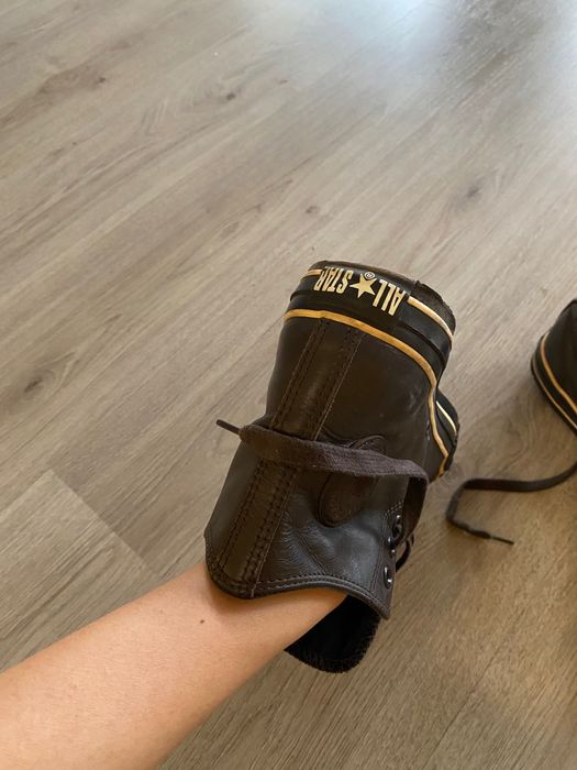 Кецове Converse естествена кожа