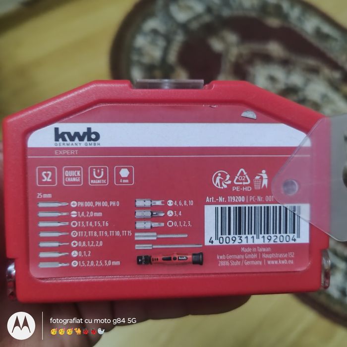 Trusa kwb safety bits