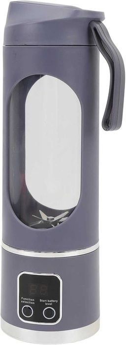 Преносим блендер 450 мл, презареждащ се с USB, за смутита и шейкове