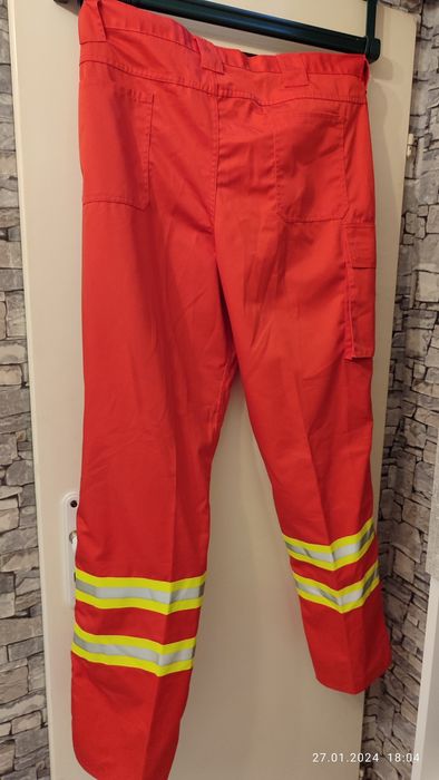 Работни Гащи червени 4ХХХХL