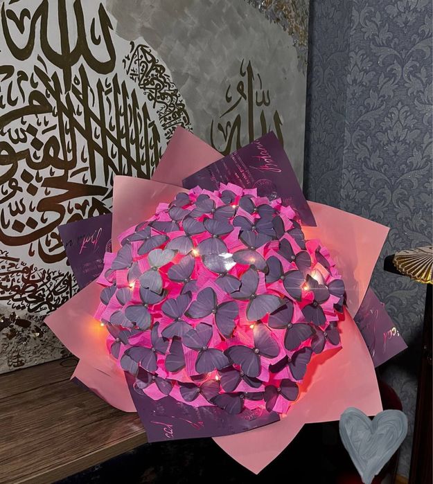 14-февраля букеты из бабочек