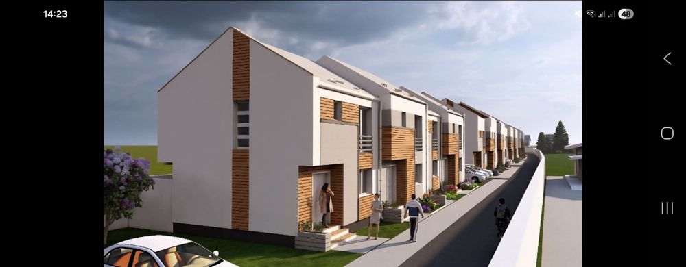 Căsuțe Înșiruite/duplexuri, zona Mall!