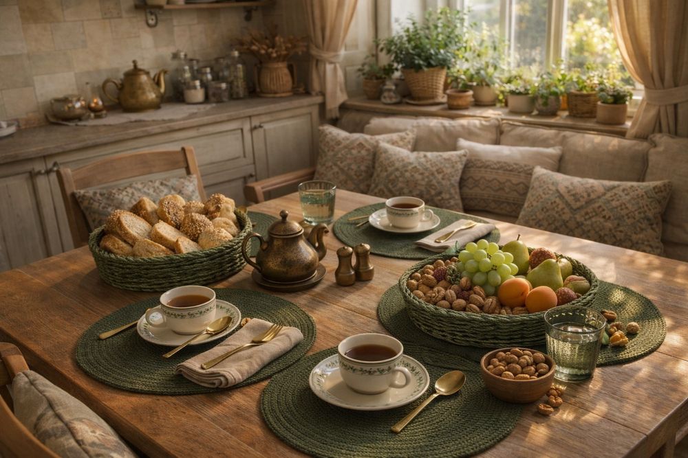 Корзинки и салфетки